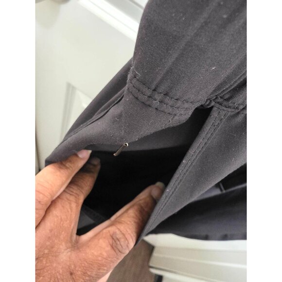 PATAGONIA Black Sleeveless Jumpsuit Drawstring Waist & Back Pockets Women's Size - Picture 6 of 9